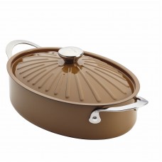 Rachael Ray Cucina 5 Qt. Paella Pan with Lid RRY2984